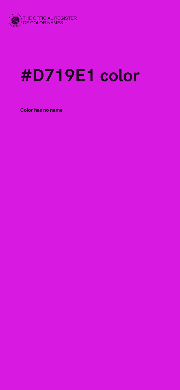 #D719E1 color image