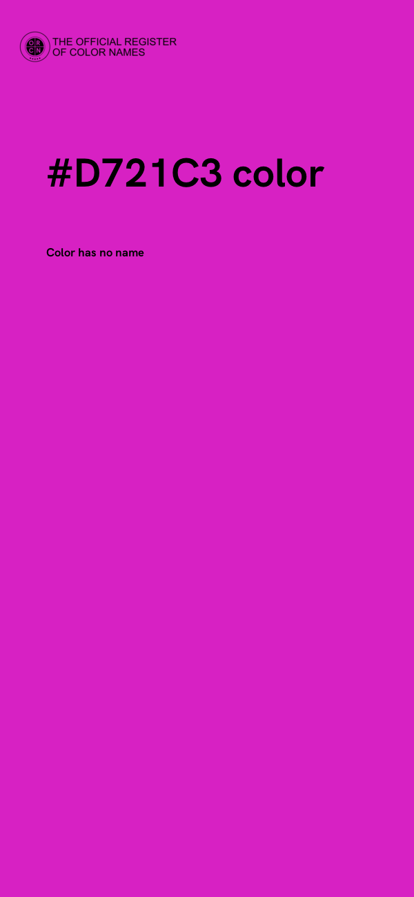 #D721C3 color image