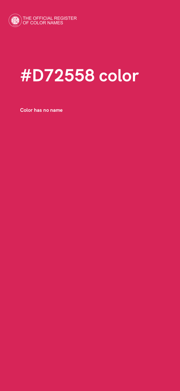 #D72558 color image