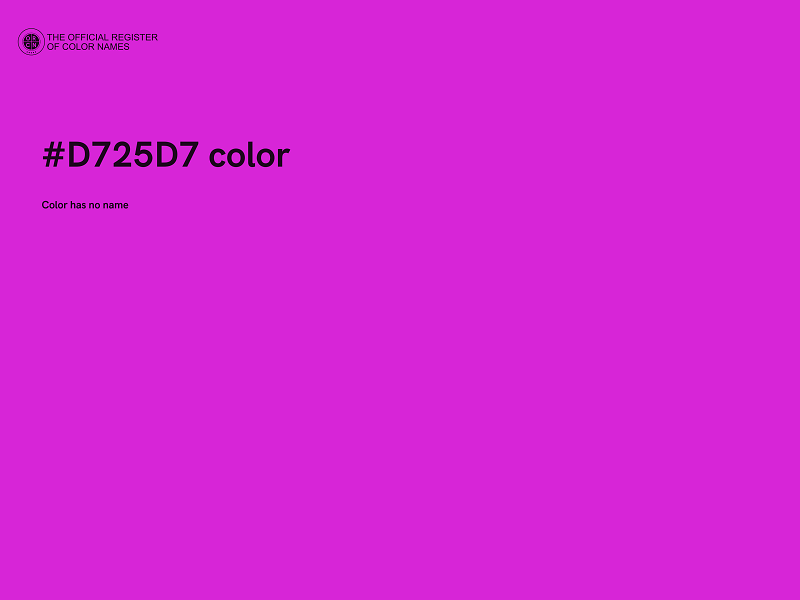 #D725D7 color image