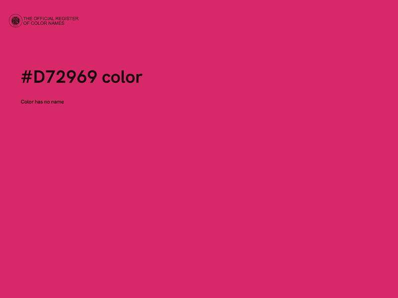 #D72969 color image