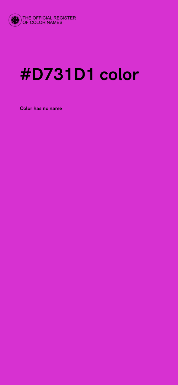 #D731D1 color image