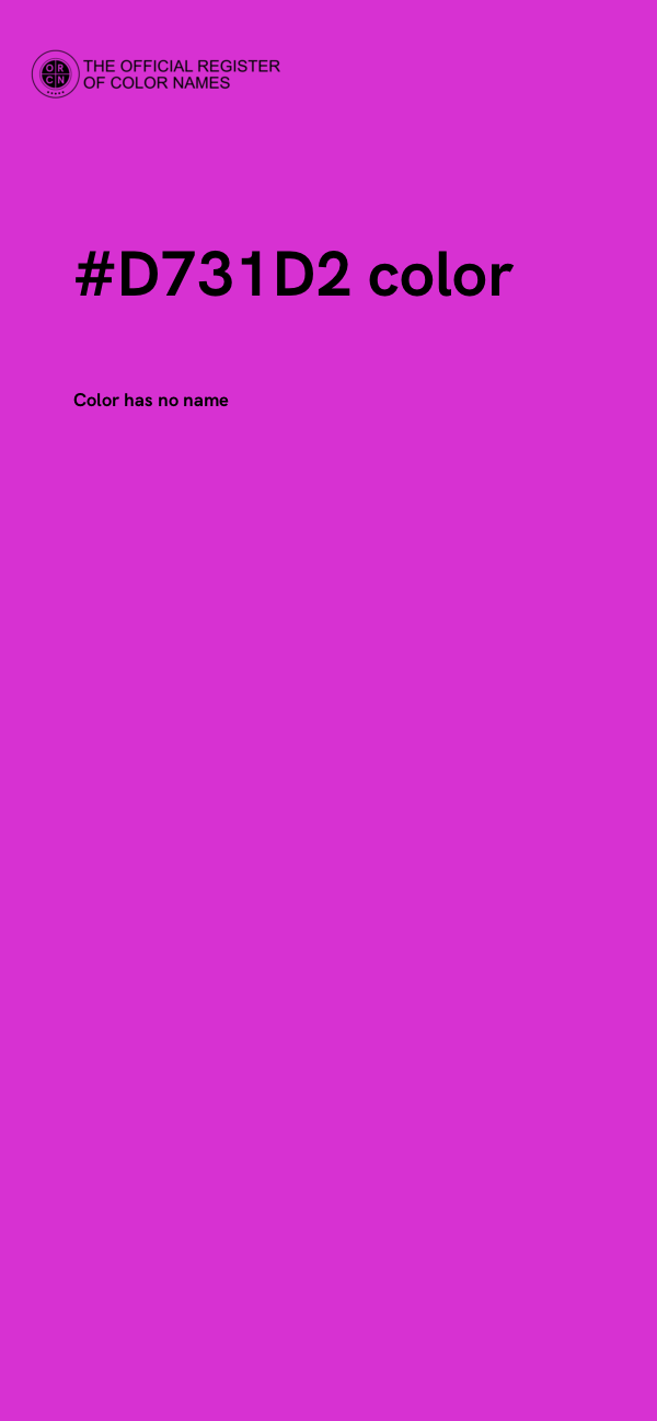 #D731D2 color image