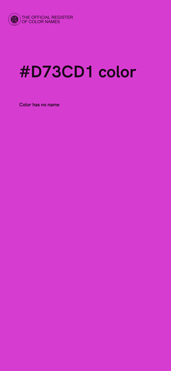 #D73CD1 color image
