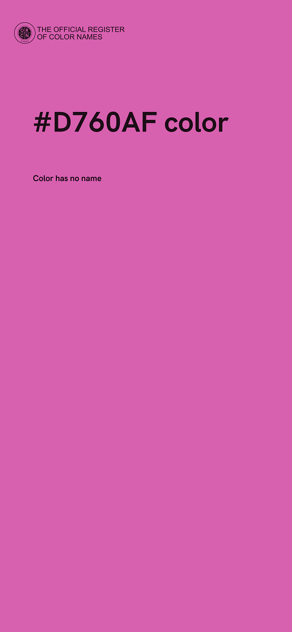 #D760AF color image