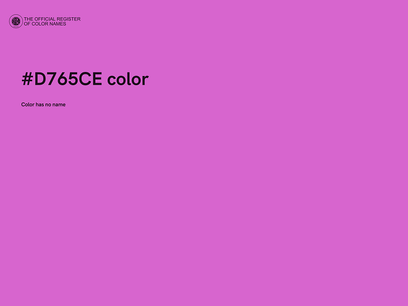 #D765CE color image