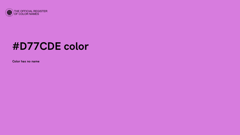 #D77CDE color image