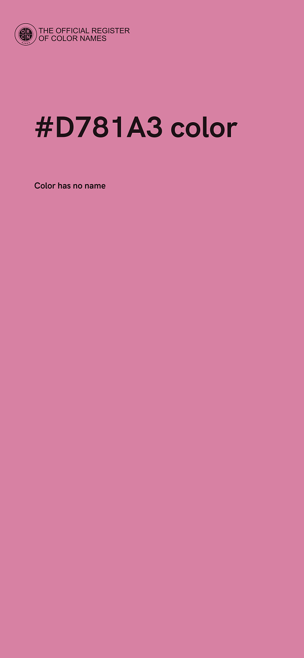 #D781A3 color image