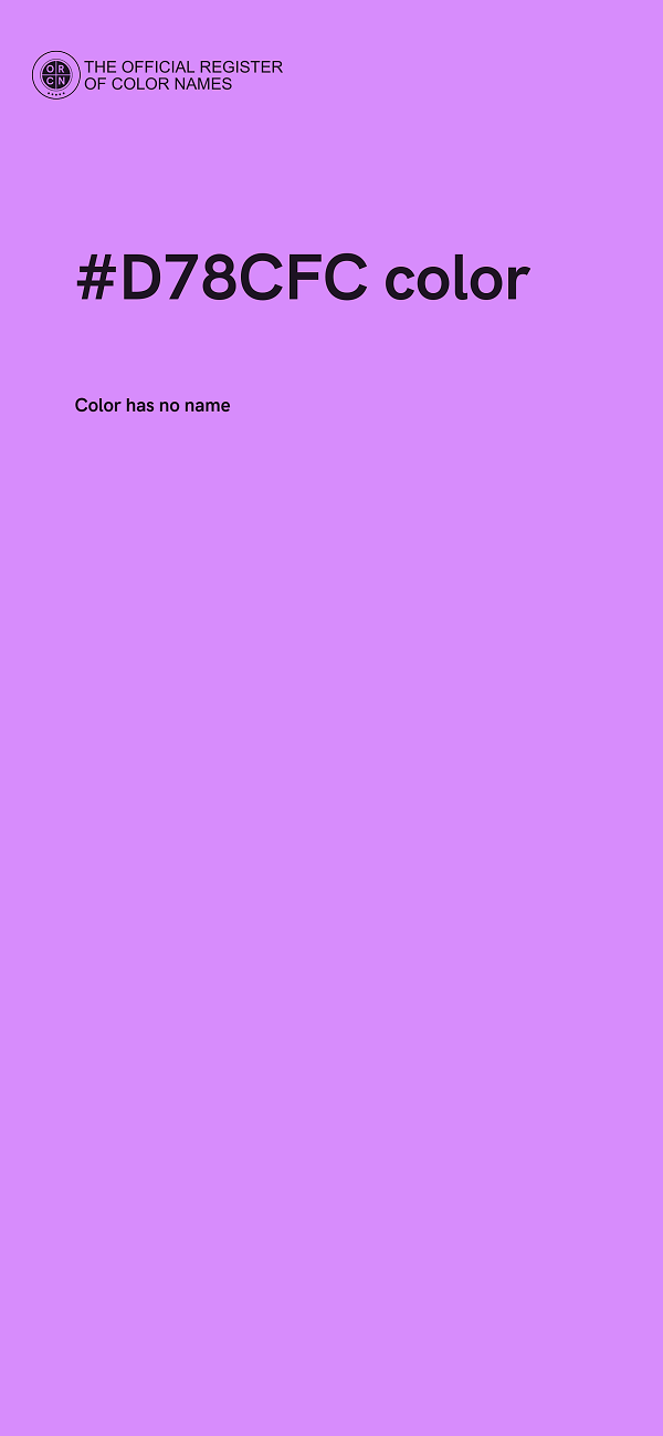 #D78CFC color image