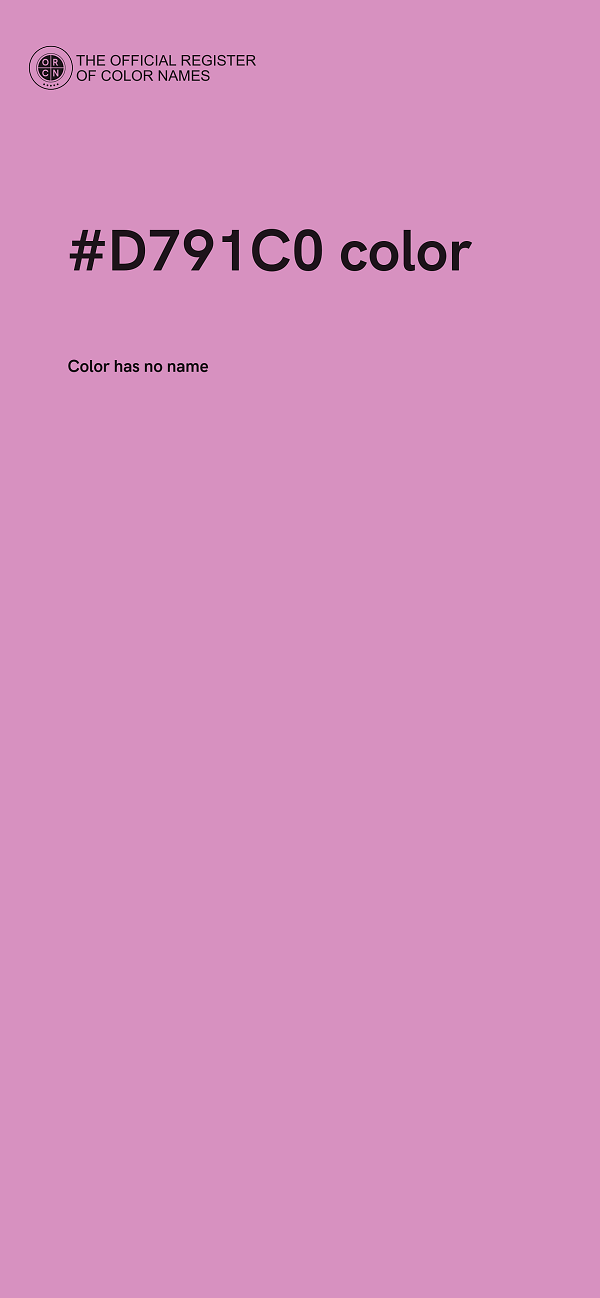 #D791C0 color image