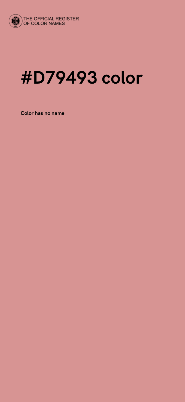 #D79493 color image