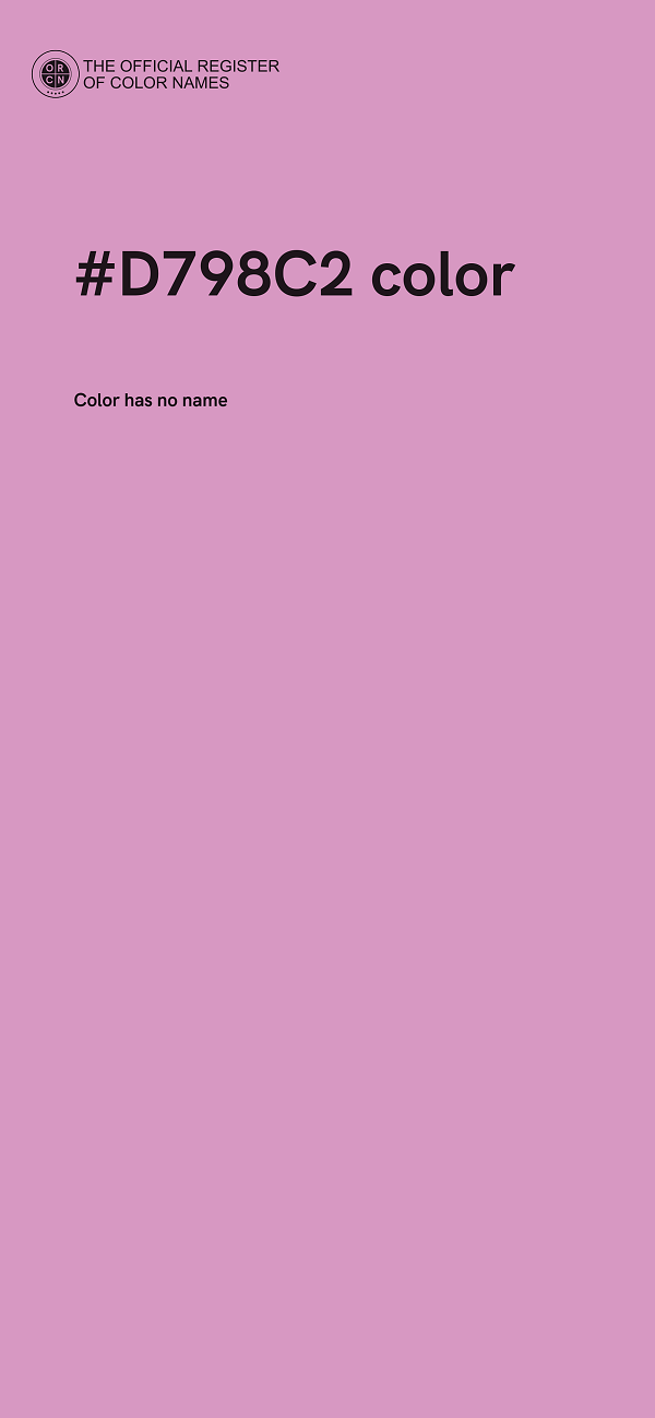 #D798C2 color image