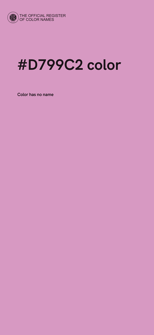 #D799C2 color image