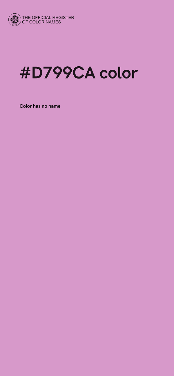 #D799CA color image