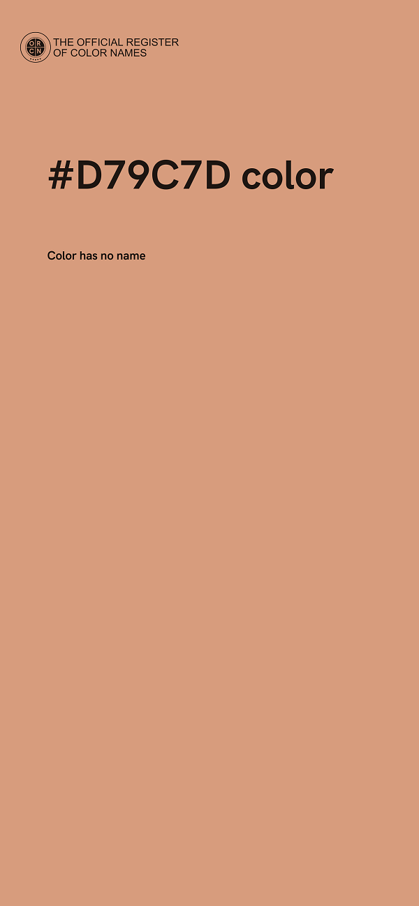 #D79C7D color image