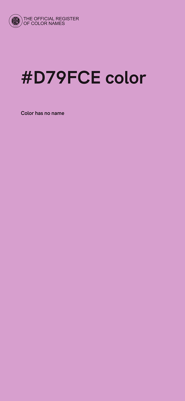 #D79FCE color image