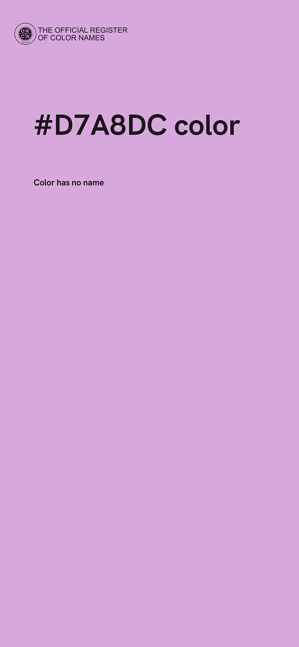 #D7A8DC color image