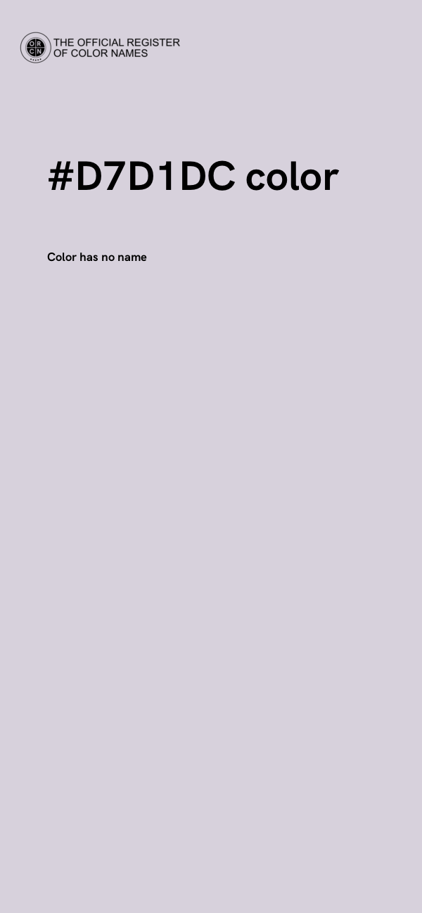 #D7D1DC color image