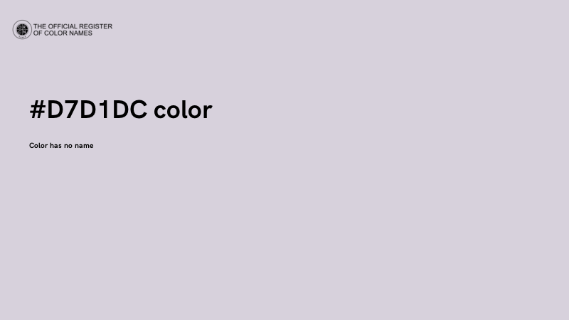 #D7D1DC color image