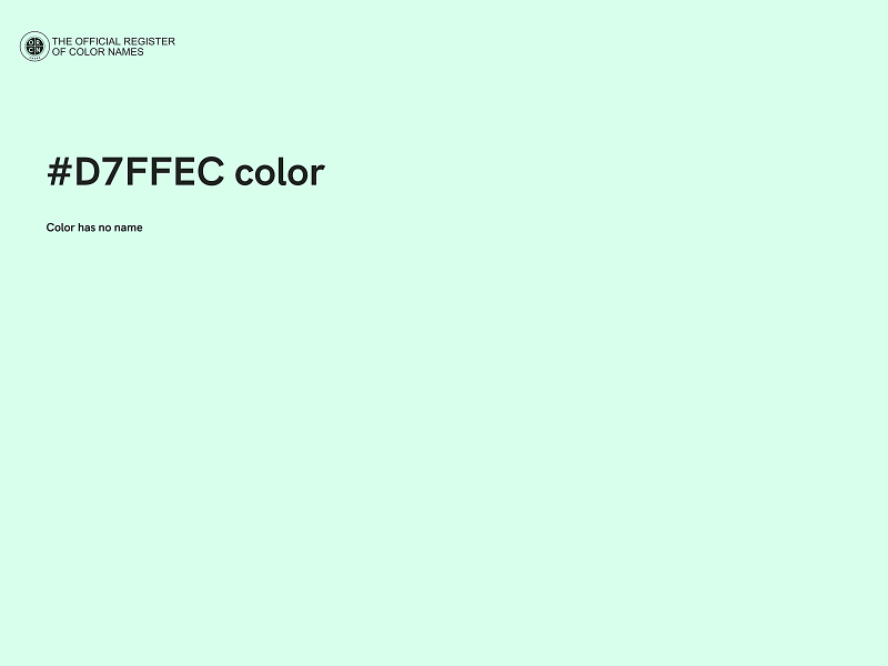 #D7FFEC color image