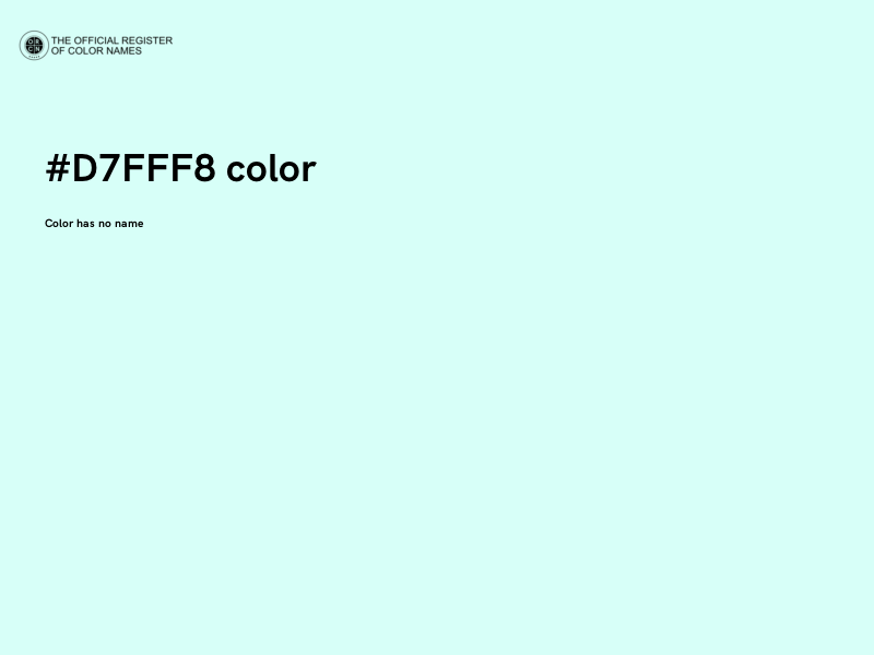 #D7FFF8 color image
