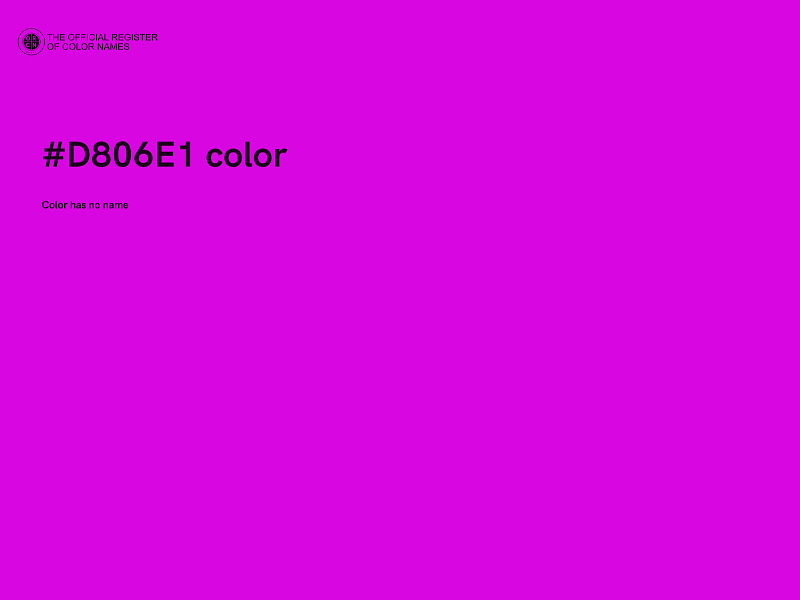 #D806E1 color image