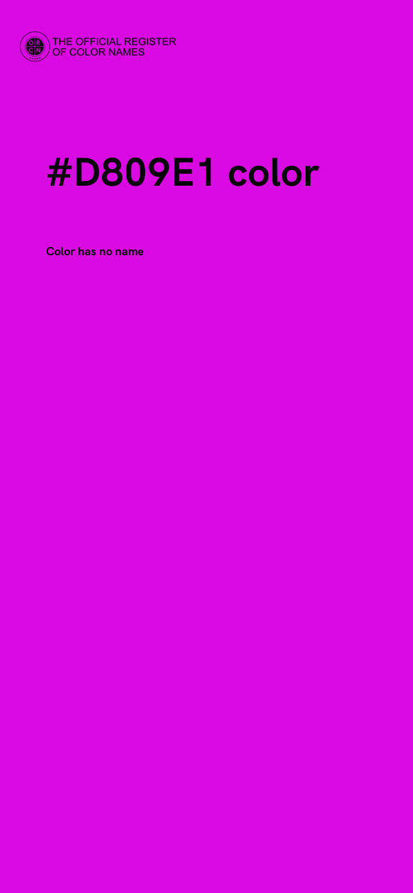 #D809E1 color image