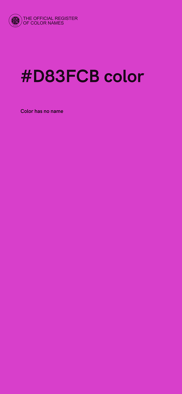 #D83FCB color image