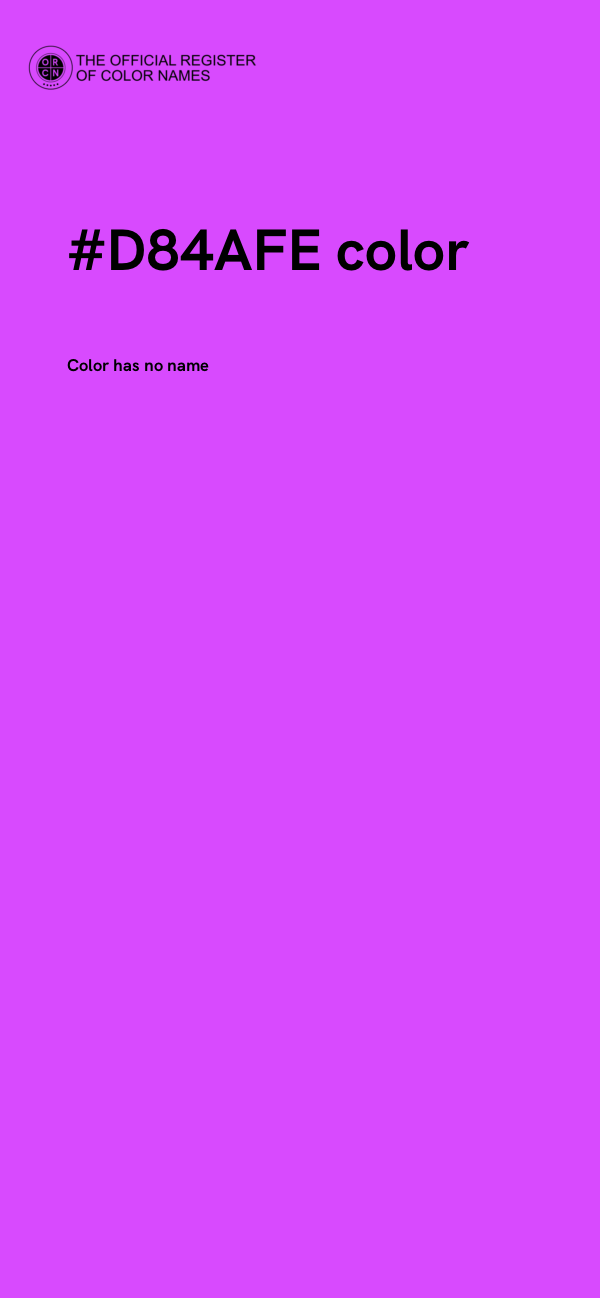 #D84AFE color image