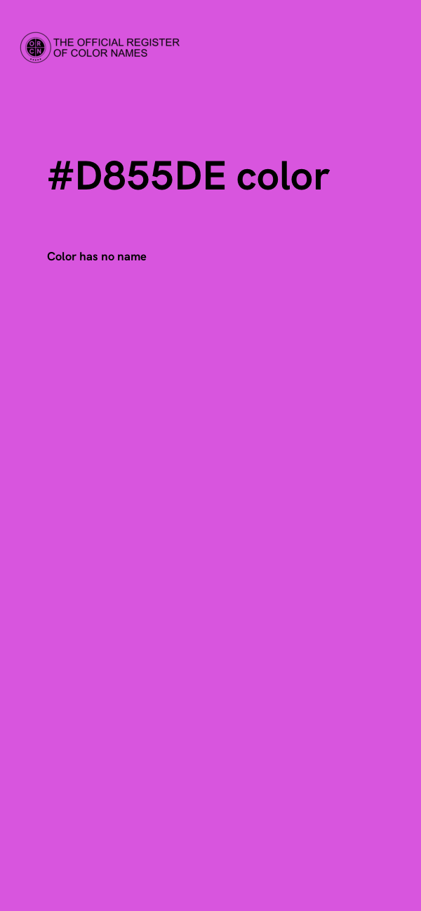 #D855DE color image