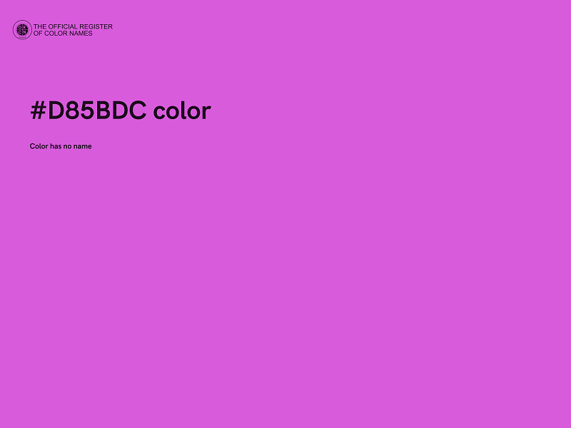 #D85BDC color image