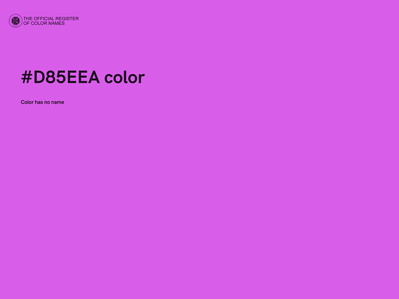 #D85EEA color image