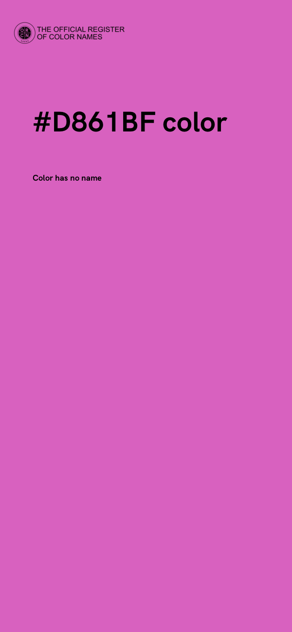 #D861BF color image