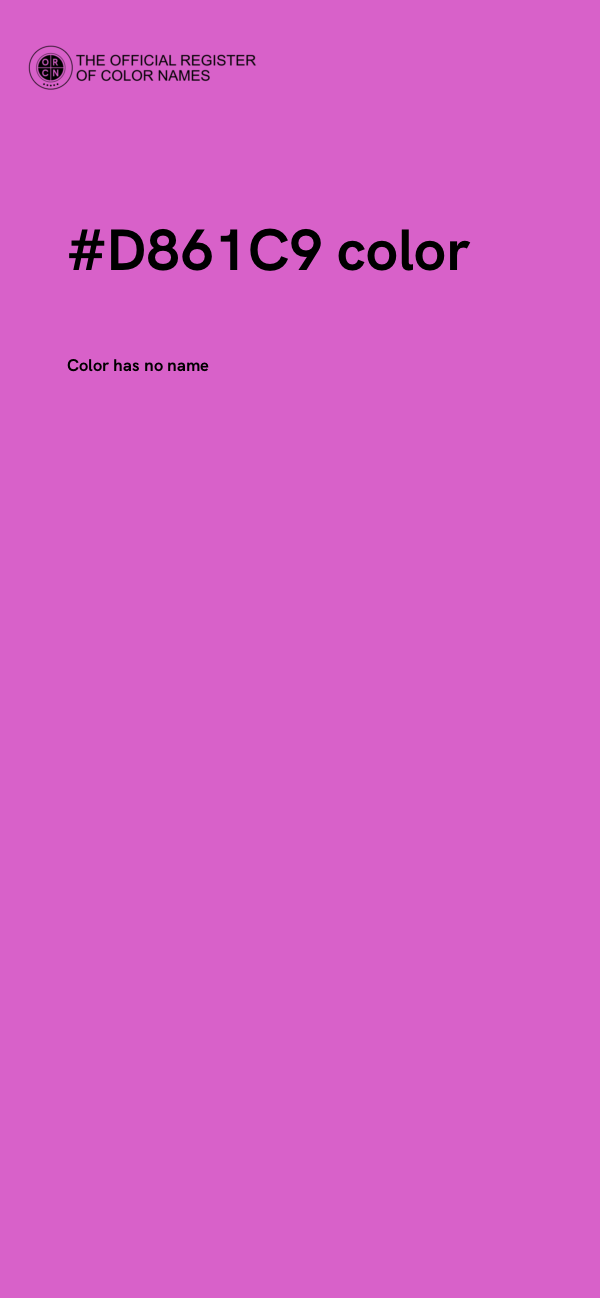 #D861C9 color image