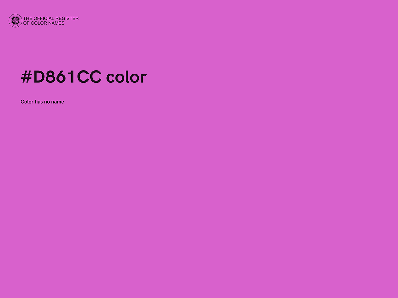 #D861CC color image