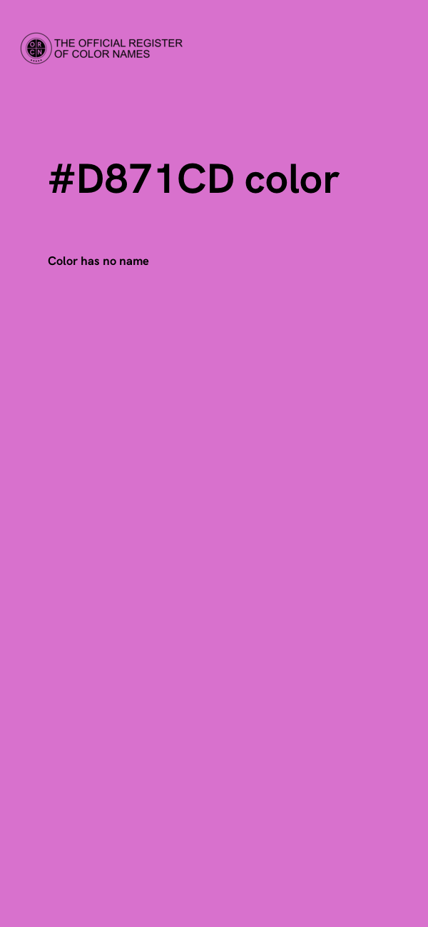#D871CD color image