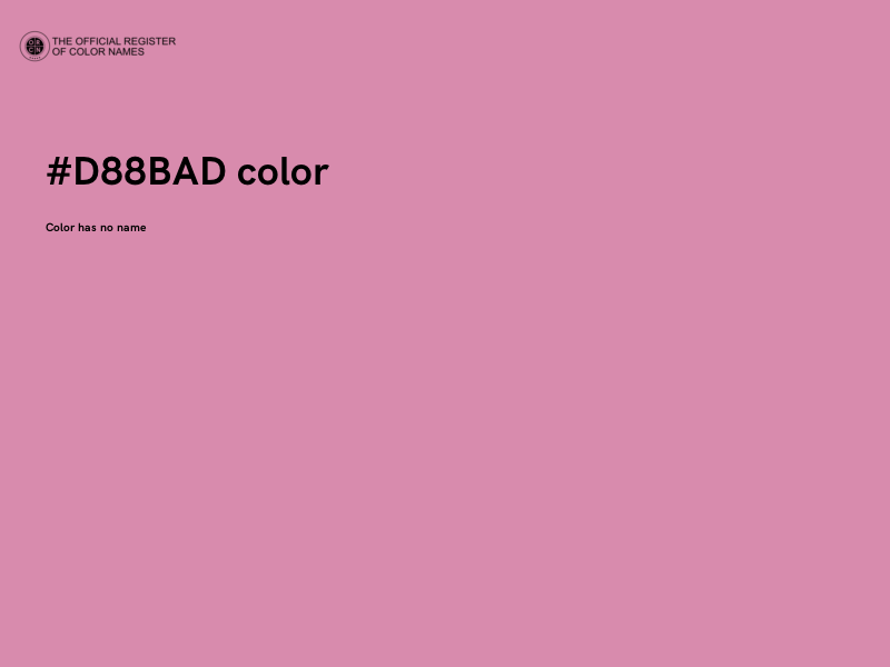 #D88BAD color image