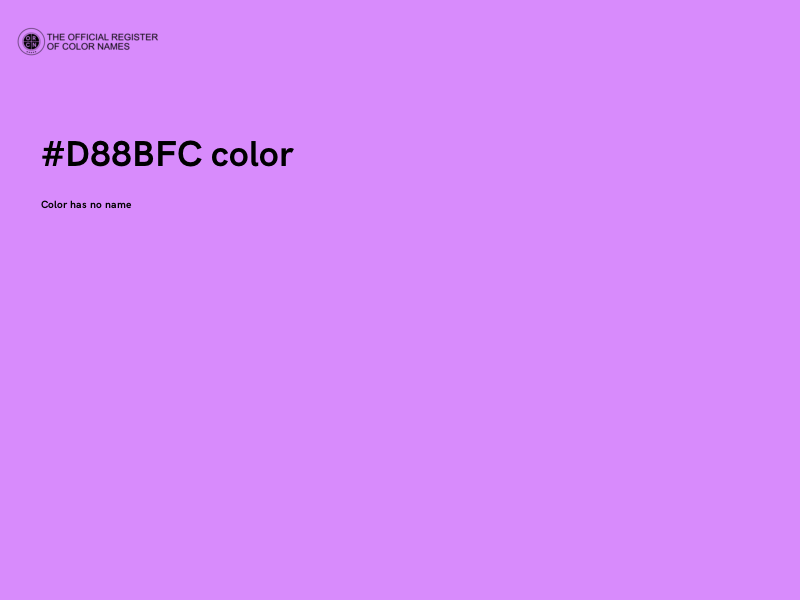#D88BFC color image