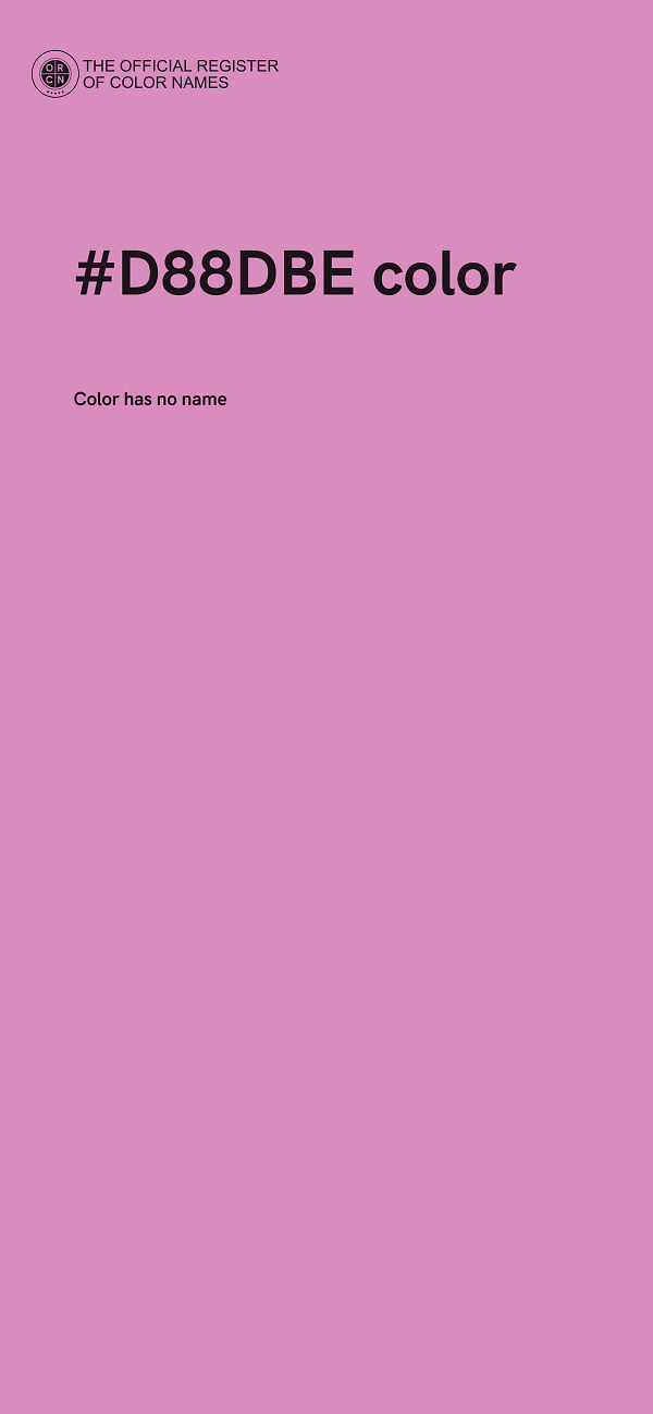 #D88DBE color image