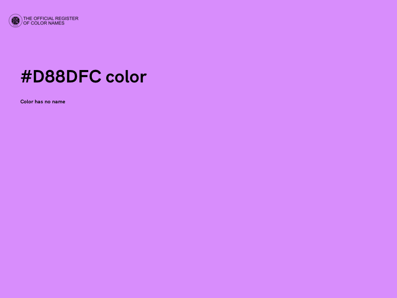 #D88DFC color image