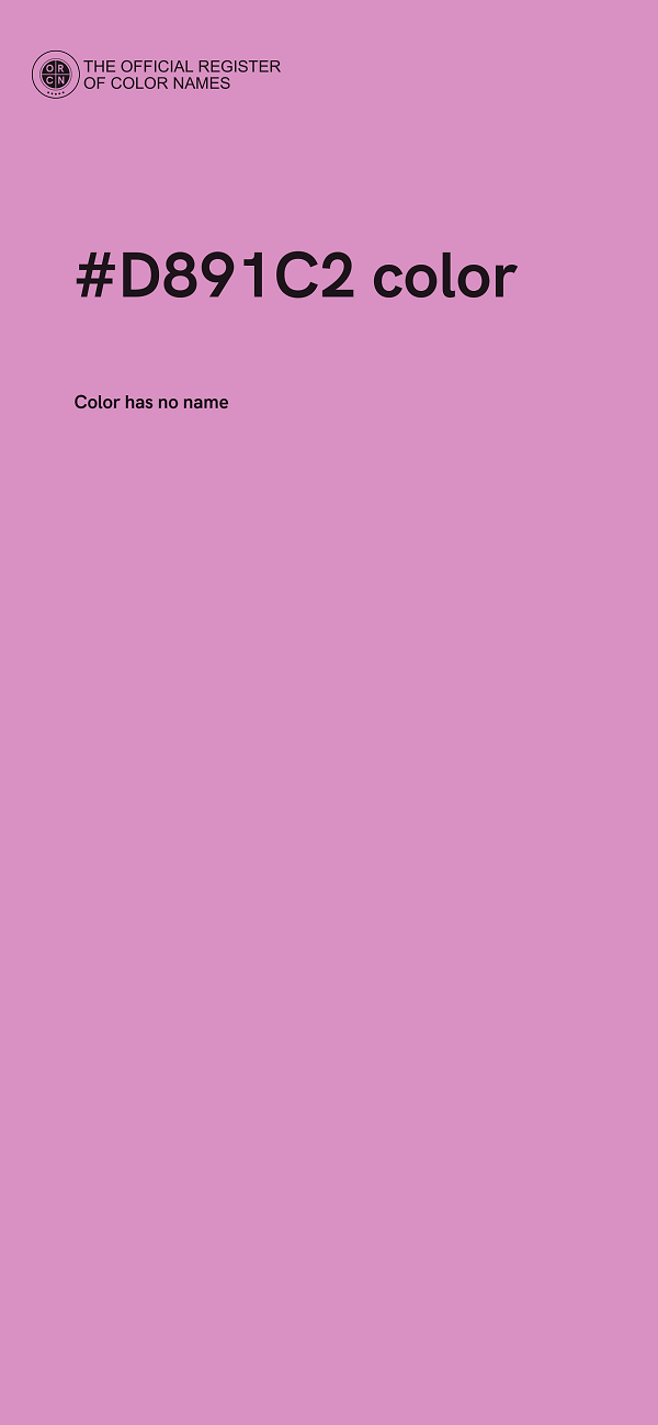 #D891C2 color image