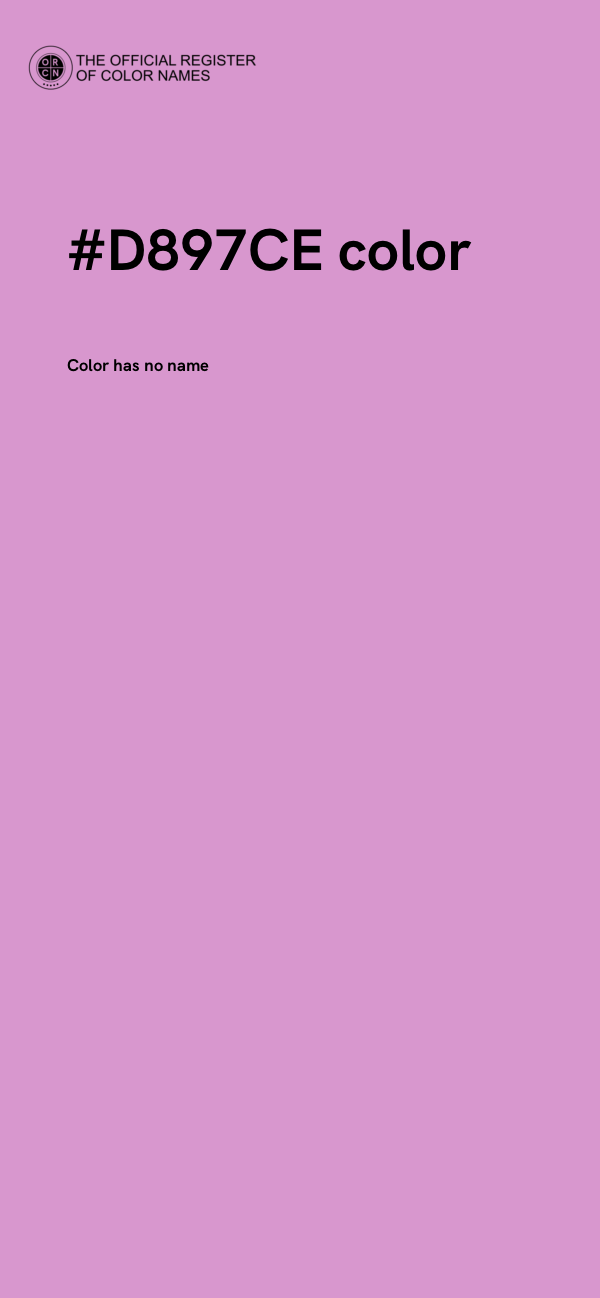 #D897CE color image