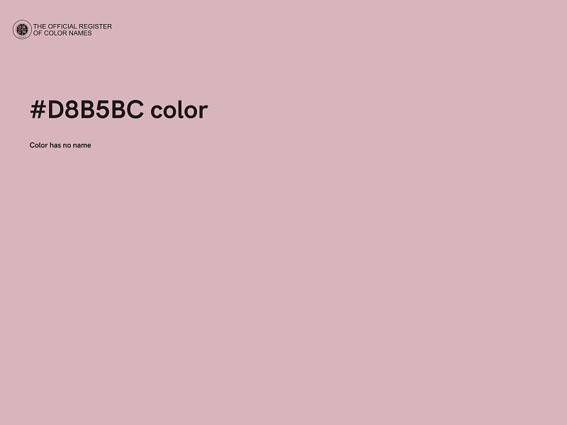 #D8B5BC color image