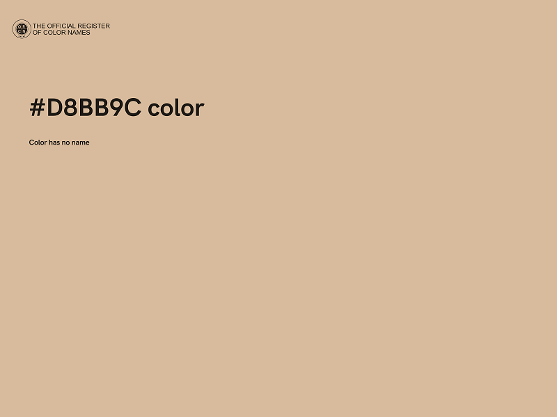 #D8BB9C color image