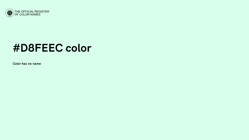 #D8FEEC color image