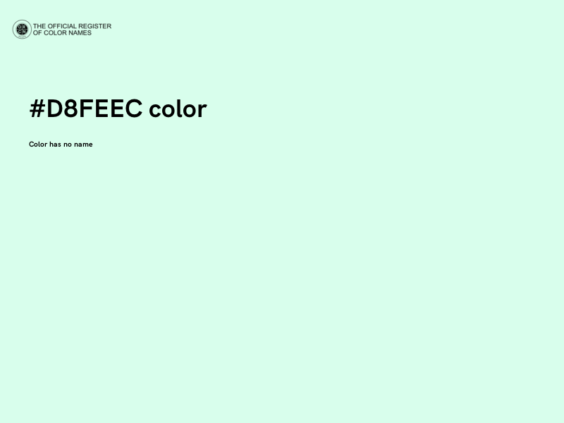 #D8FEEC color image