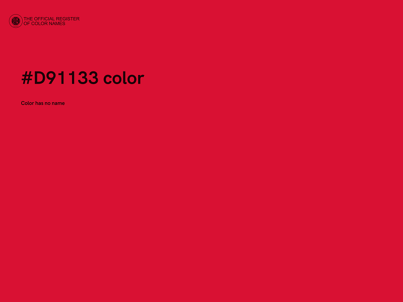 #D91133 color image