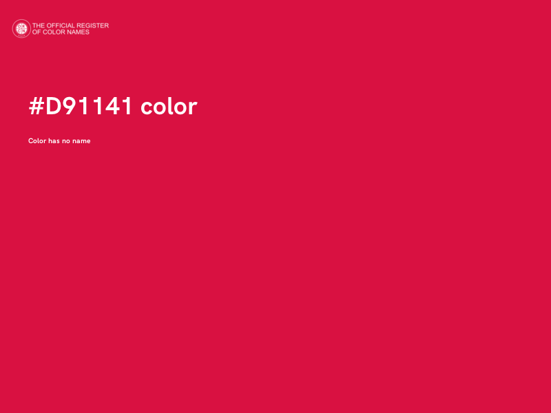 #D91141 color image