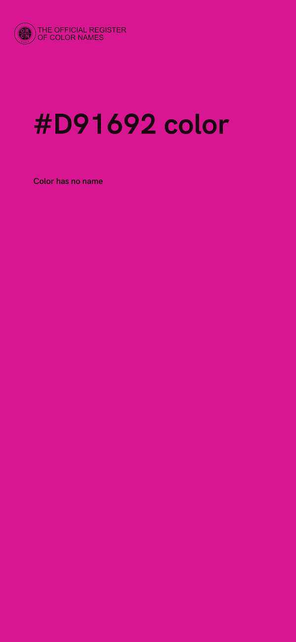 #D91692 color image