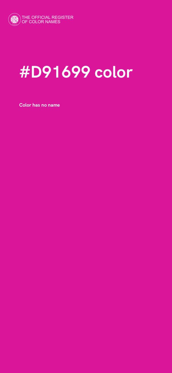#D91699 color image